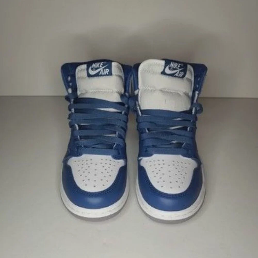 Nike Air Jordan 1 Retro High OG Blue Men's Size 3.5 Basketball Shoes DZ5485-410